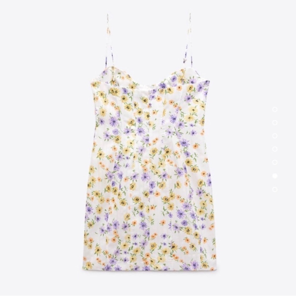 FLORAL PRINT DRESS - Picture 6 of 8